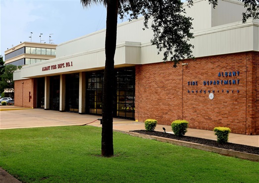 Headquarters building located on North Jackson