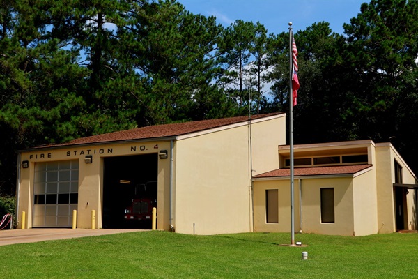 Fire station 4 located on West Gordon Ave