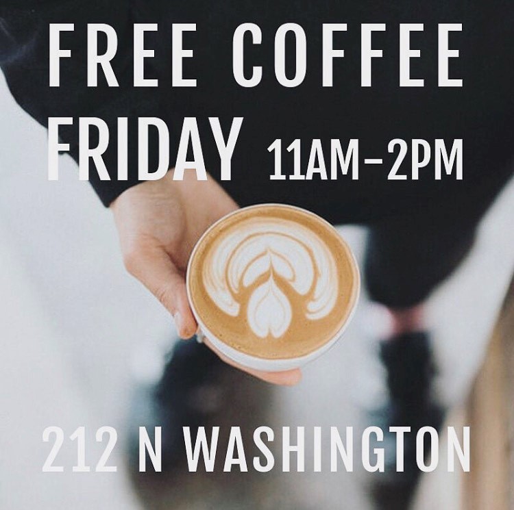 Free Coffee Friday