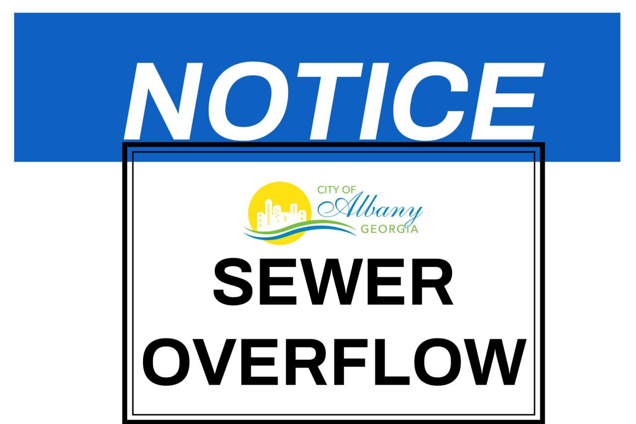 Sewer Overflow Notice