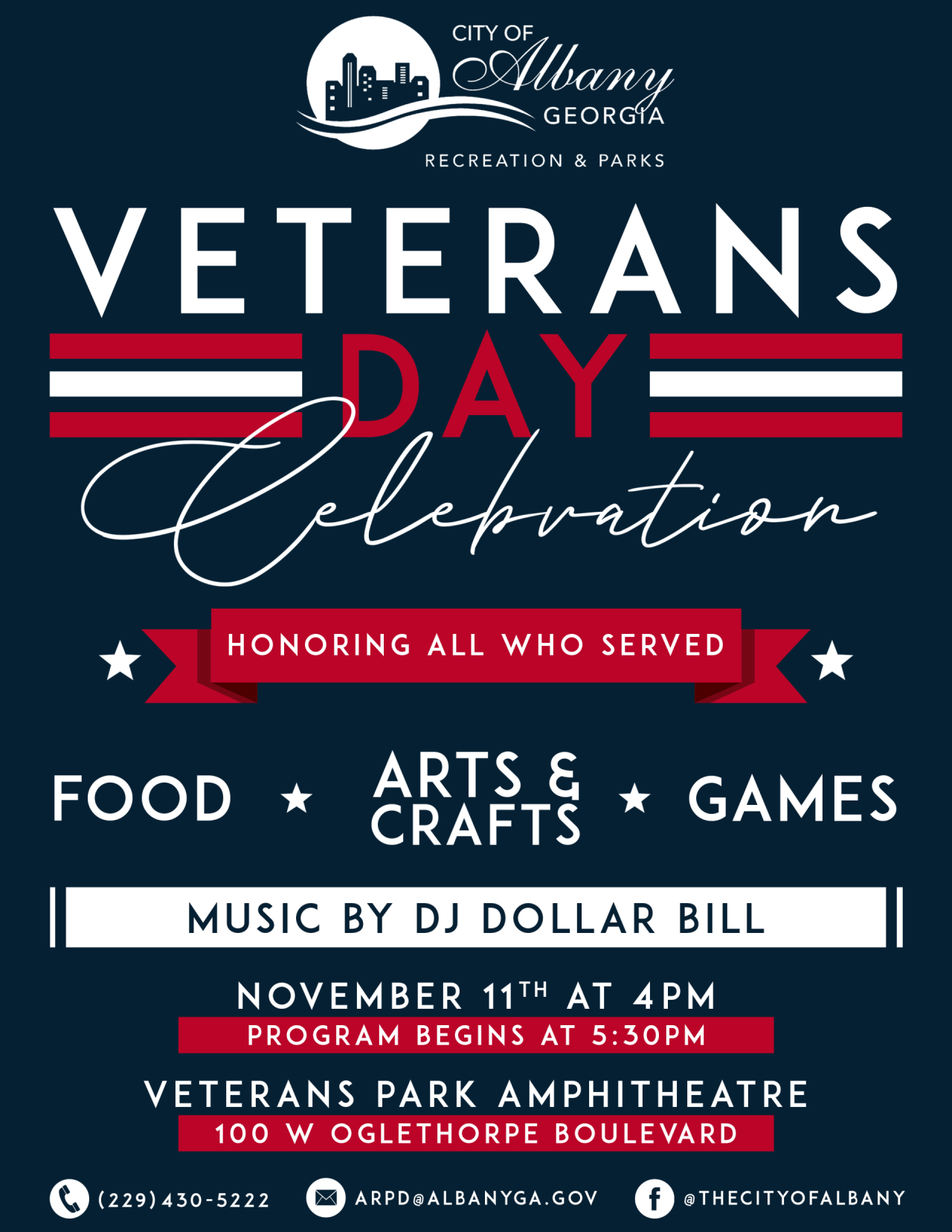 2021 Veterans Day Flyer Alternate