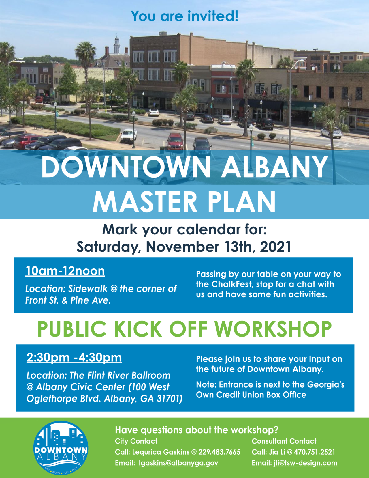 Downtown Albany Master Plan Kickoff Mtg Flyer 11-11_V.2 (1)