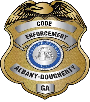 Code Enforcement badge transparent