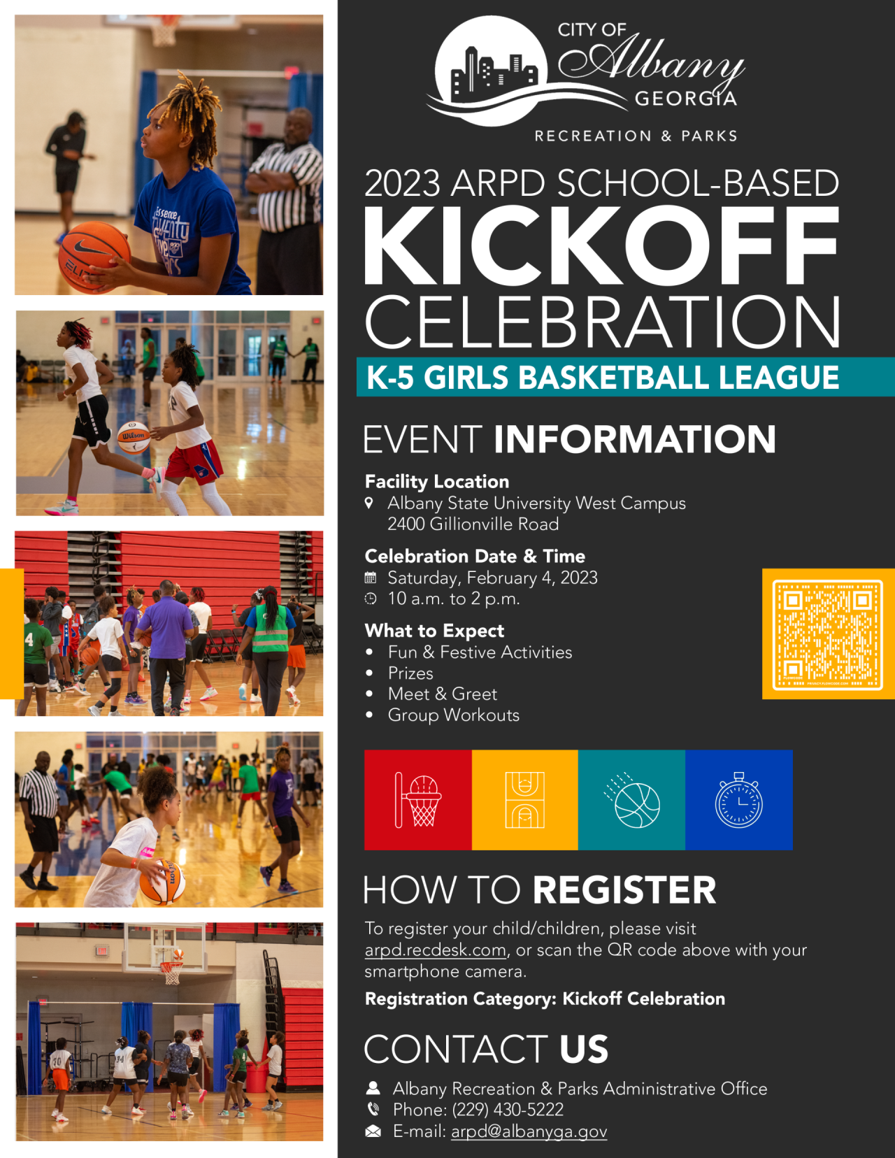 2023 ARPD School-Based Kickoff Celebration Flyer