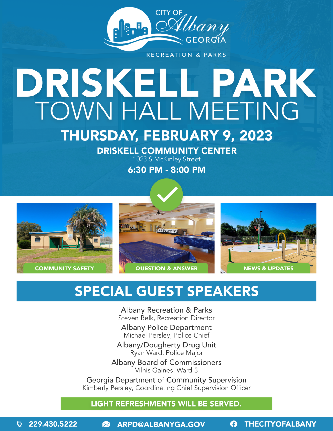 2023 Town Hall Meeting_Driskell