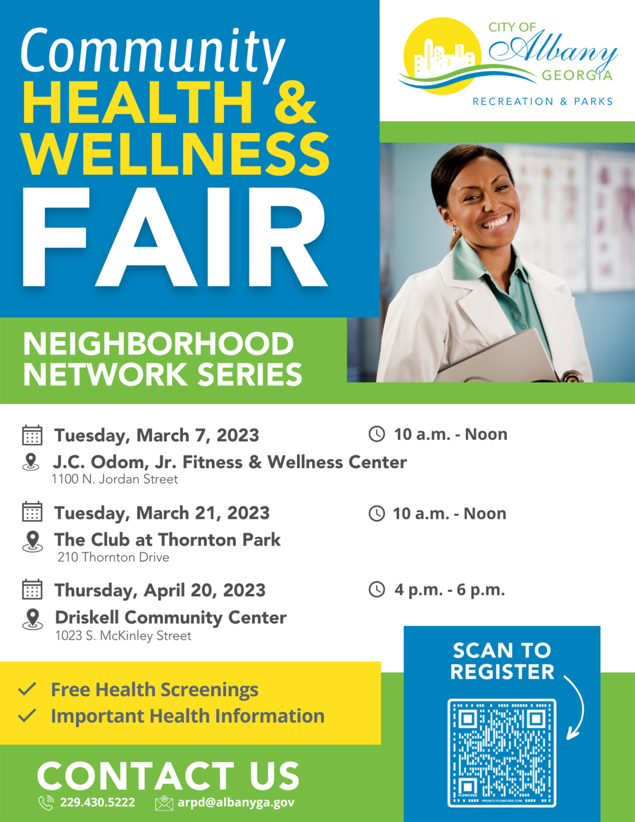 2023 Community Health & Wellness Fair_Neighborhood Network Series II