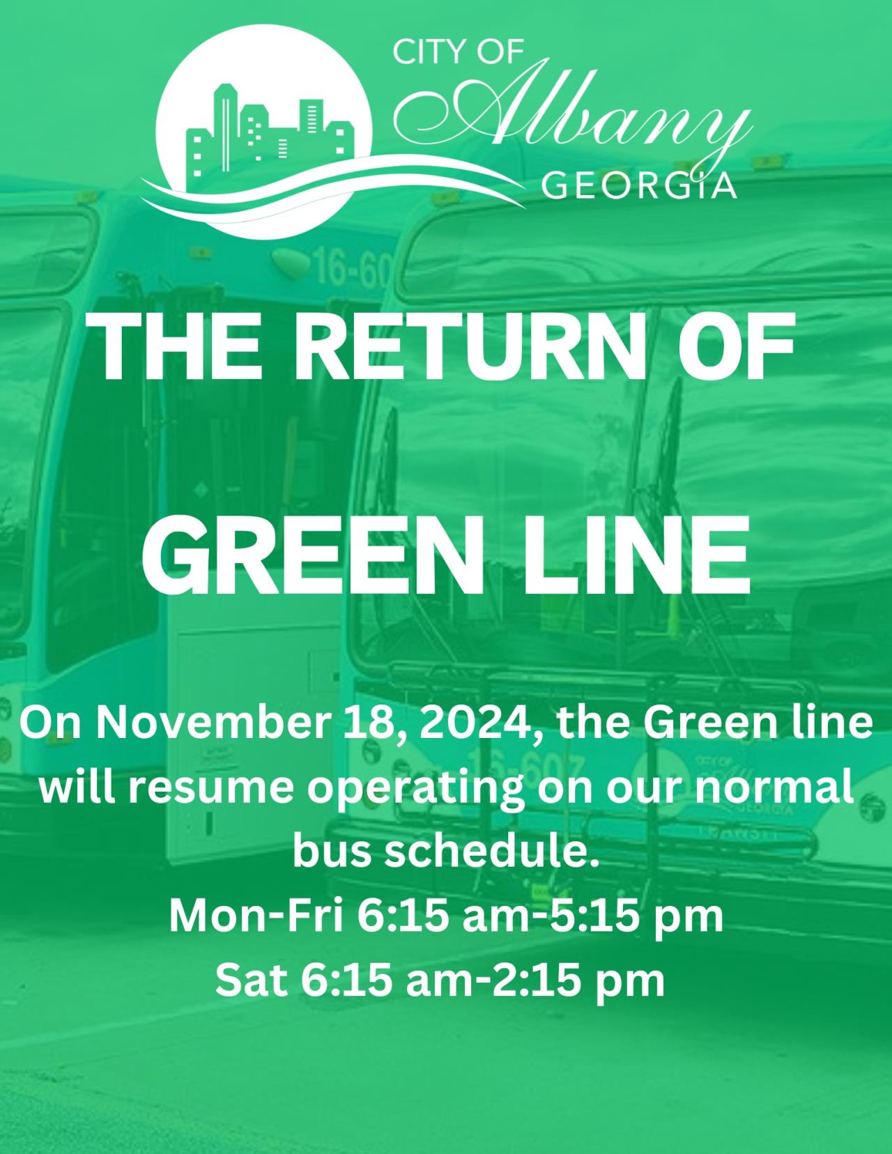 Green Line Updated